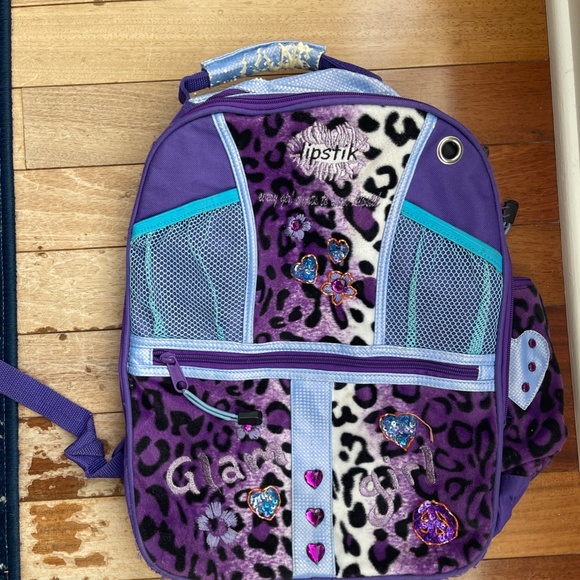 NWT/NWOT/EUC LIPSTIK GIRLS Lot of 6 items Purple Leopard Fur Size 6/6X - Picture 8 of 12